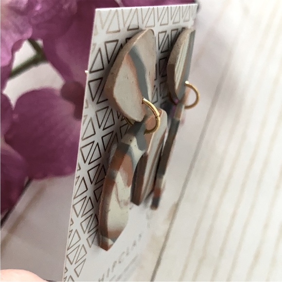 Horseshoe Dangle Earrings - Picture 3 of 6